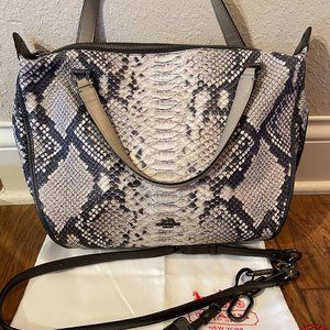 Coach Python Prairie satchel
